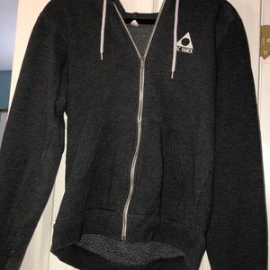 Zip up sweatshirt